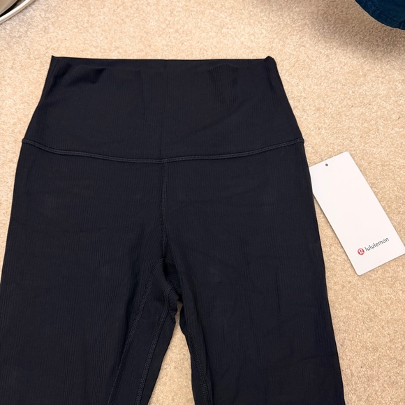 NWT lululemon Align™ High-Rise Ribbed Pant 28" W5EU7S - Picture 3 of 14